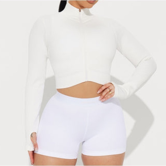 🏃🏽‍♀️🛤️NWT Ribbed Track Jacket Sz XL🛤️🏃🏽‍♀️ - Picture 3 of 10